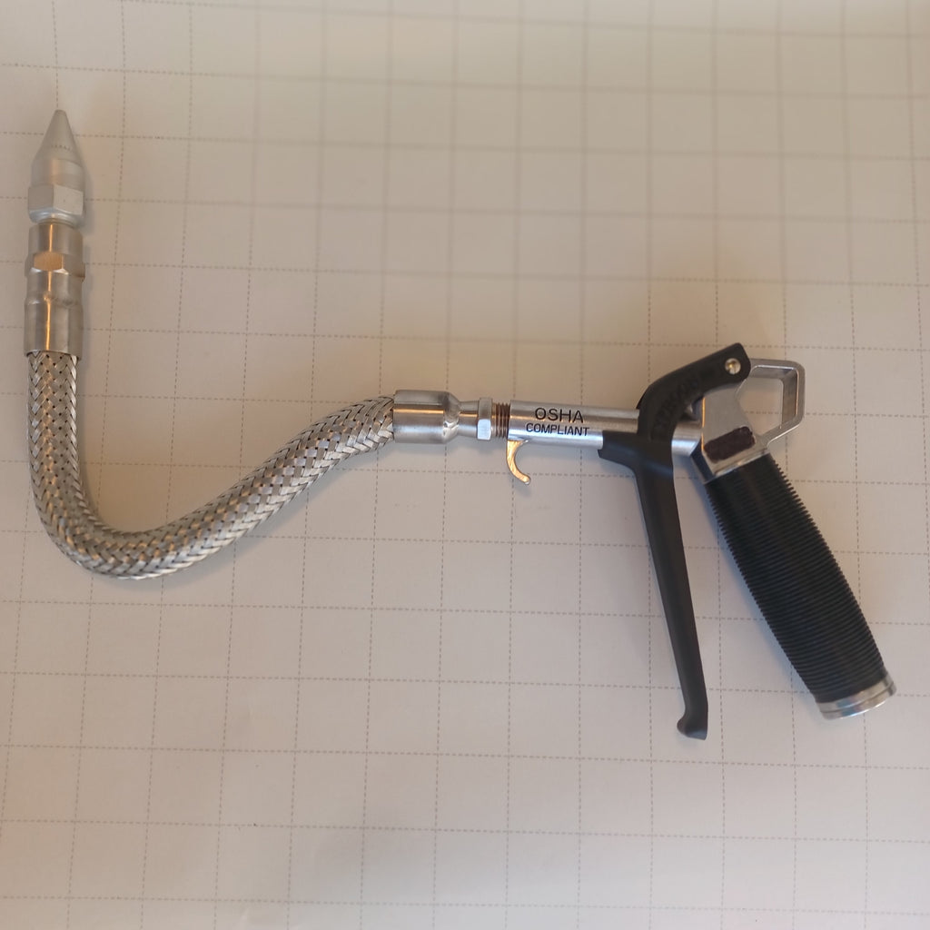 49400 Air Gun with 47004 nozzle ( 21 Oz Force@24 SCFM* & 78 Dba