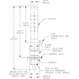 60110X-316L-D   NEMA 4-4X FRIGID-X 316L Stainless Cooler Kit