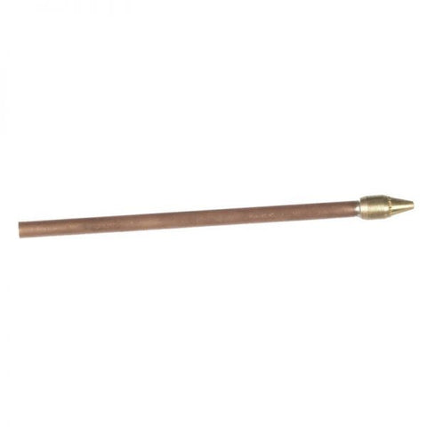 47002 Brass Mini-Nozzle with copper tube - male